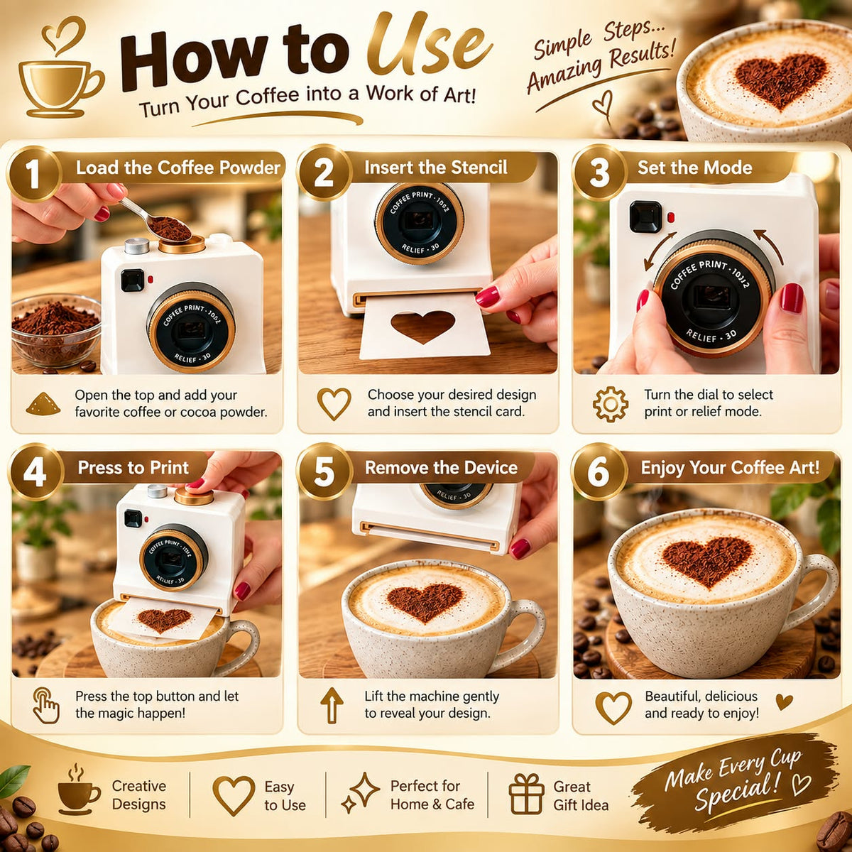 Coffee Art Maker